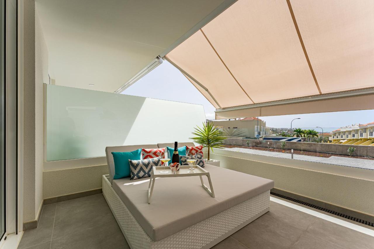 Modern New Apartment Las Terrazas De Costa Adeje. Heated Pool, Big Terrace And Private Parking Bagian luar foto