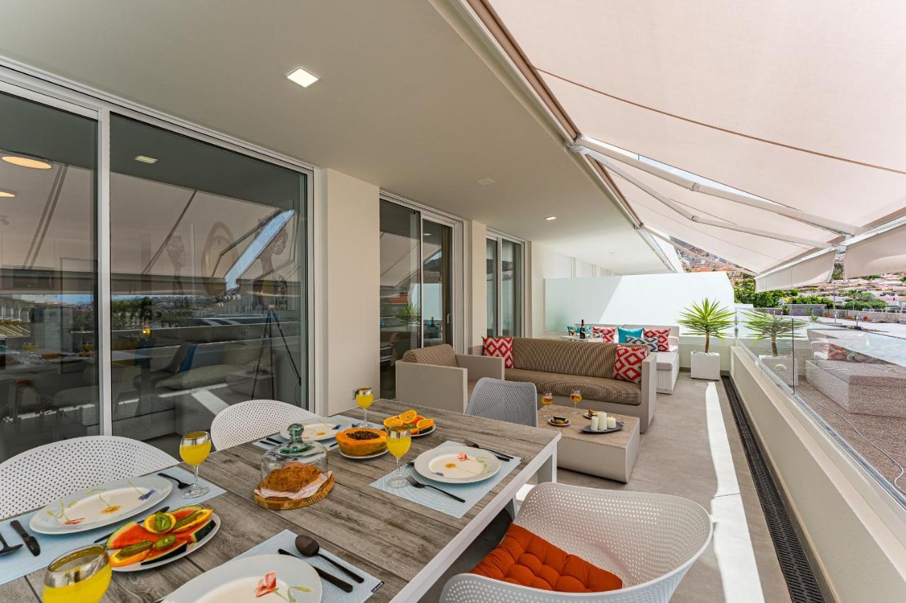 Modern New Apartment Las Terrazas De Costa Adeje. Heated Pool, Big Terrace And Private Parking Bagian luar foto